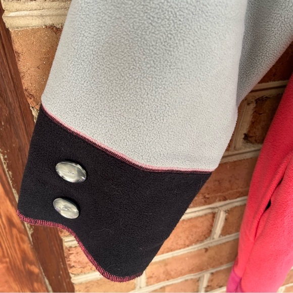 Block patterned light weight coat/shacket. Soft faux suede texture  XL - Picture 4 of 11